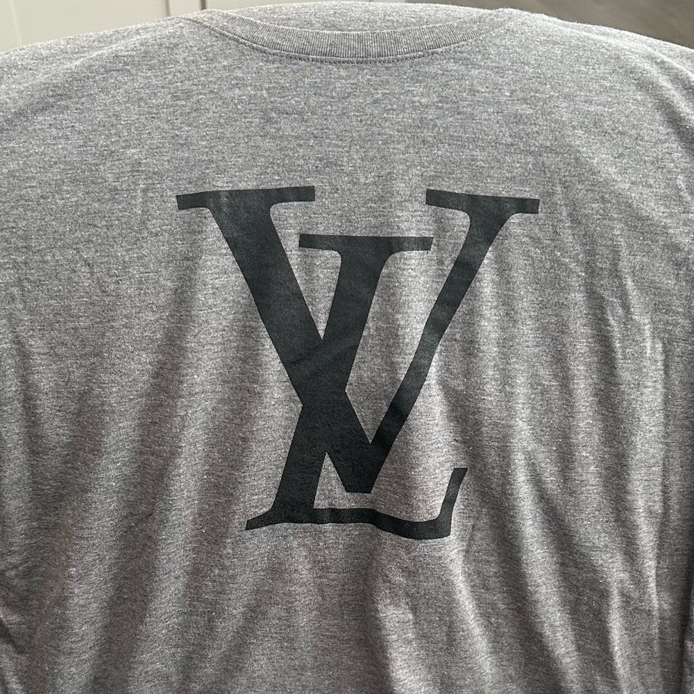 50/50 cute cap/short sleeve Tshirt with Luxe brand screen printed on front!